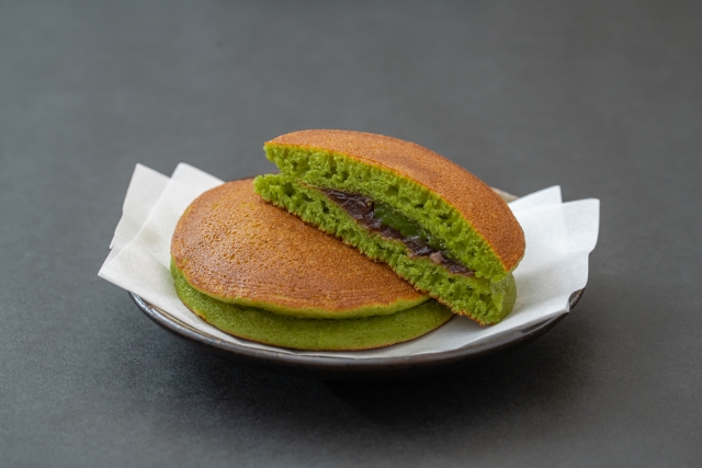 抹茶どら焼き